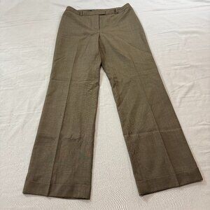 Brooks Brothers 346 Caroline Fit Wool Trousers – Women’s 10 Tan Lined